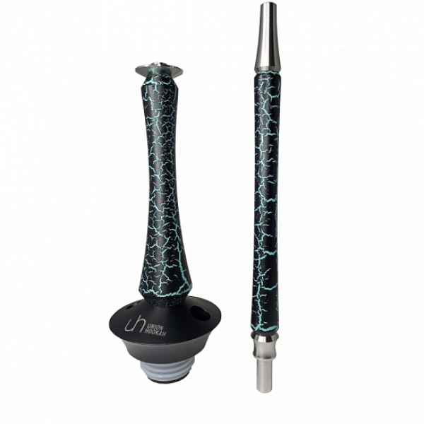 Кальян Union Hookah Sleek Кракле голубой в Самаре
