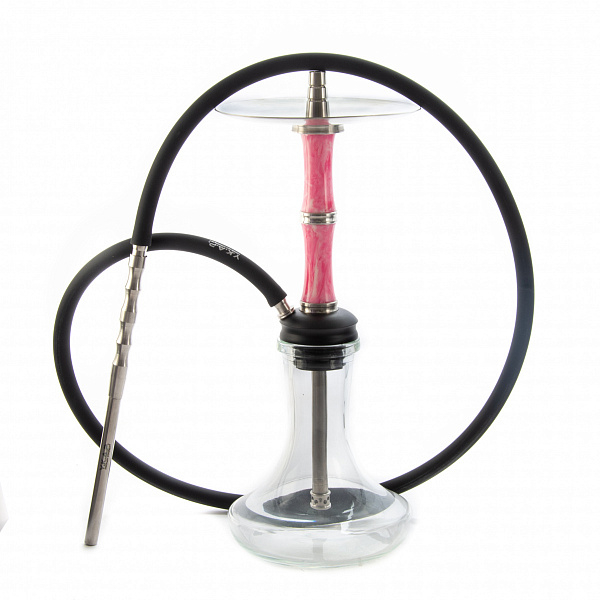 Кальян Y.K.A.P. Mini STR M3 (Розовый, 39 см) в Самаре