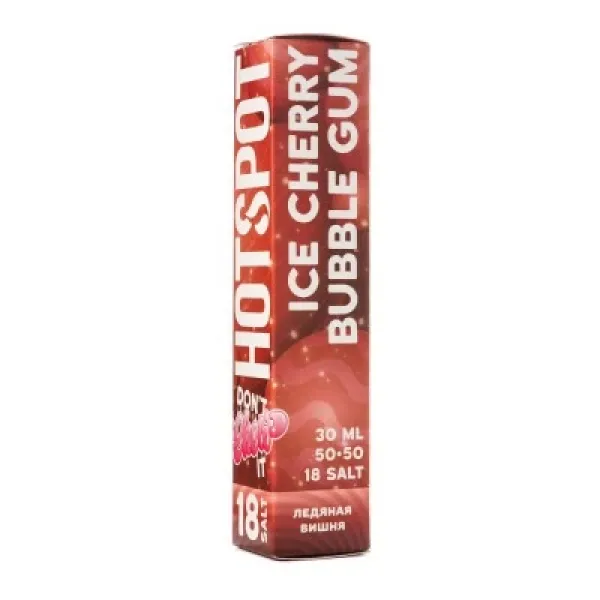 Жидкость HOTSPOT Chow Ice Cherry Bubble Gum 30 мл в Самаре