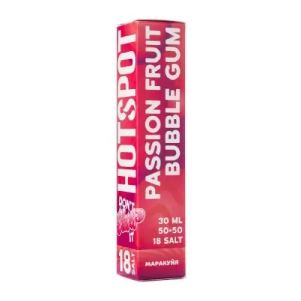 Жидкость HOTSPOT Chow Passion Fruit Bubble Gum 30 мл в Самаре