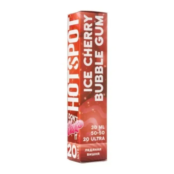 Жидкость HOTSPOT Chow Ultra Ice Cherry Bubble Gum 30 мл в Самаре