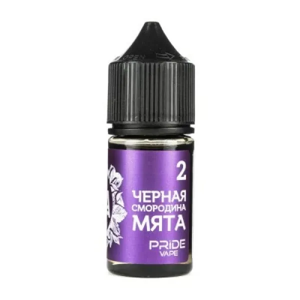 Жидкость Pride Vape Tea Salt Черная смородина мята 30 мл в Самаре