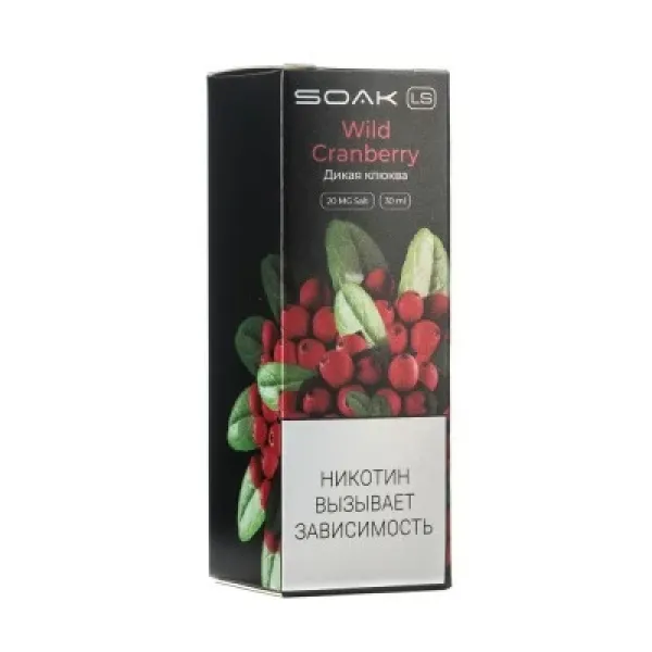 Жидкость SOAK LS Wild Cranberry 30 мл в Самаре