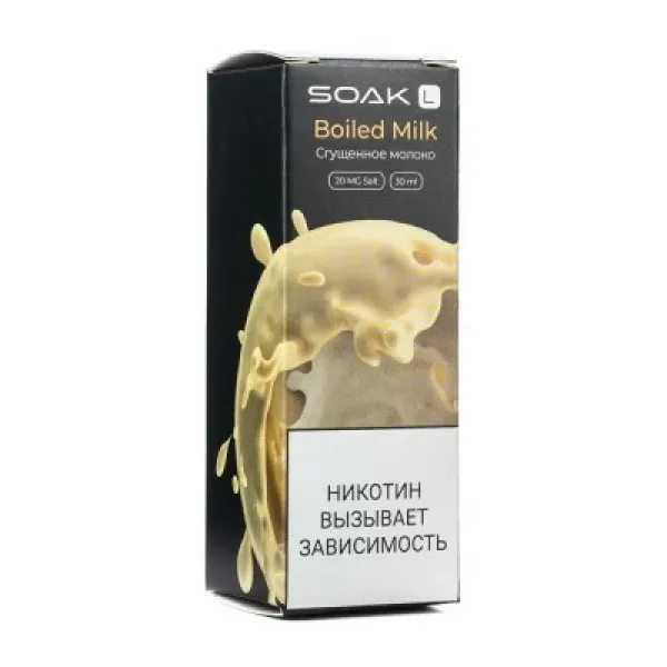 Жидкость SOAK L Boiled Milk 30 мл в Самаре