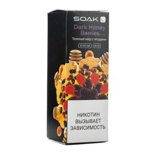 Жидкость SOAK L Dark Honey Berries 30 мл в Самаре