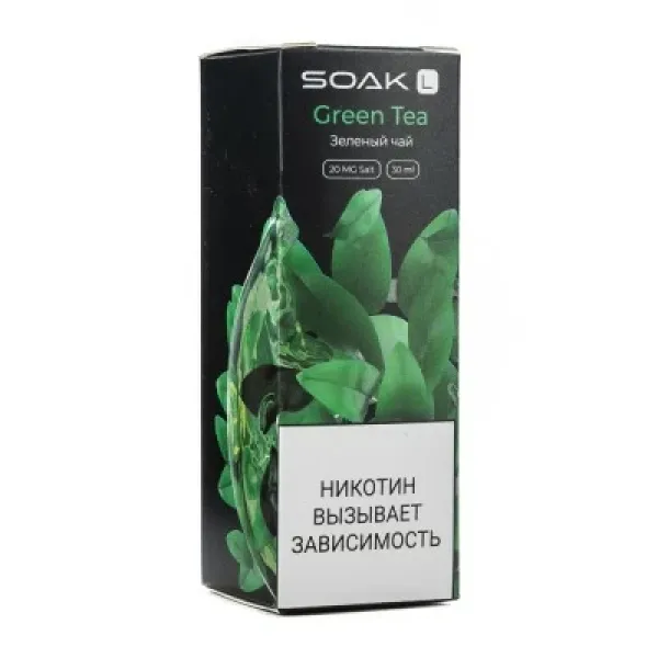 Жидкость SOAK L Green Tea 30 мл в Самаре