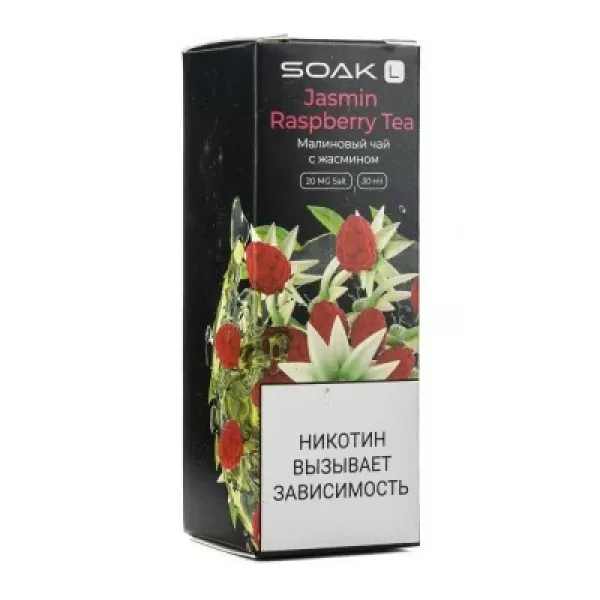 Жидкость SOAK L Jasmin Raspberry Tea 30 мл в Самаре