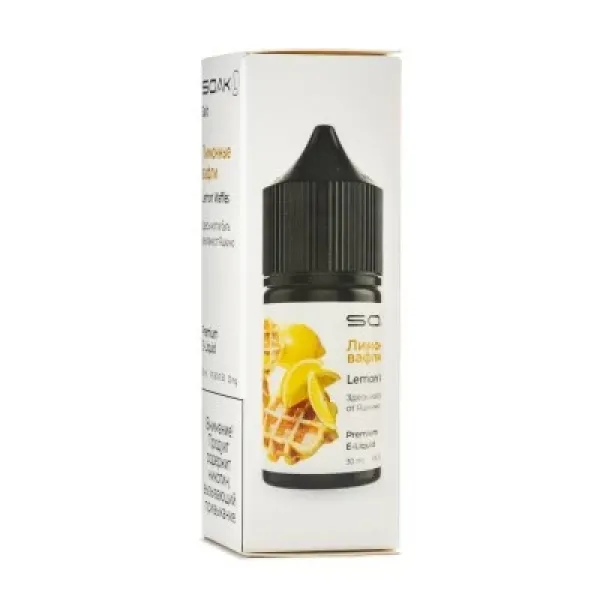 Жидкость SOAK L Lemon Waffles 30 мл в Самаре