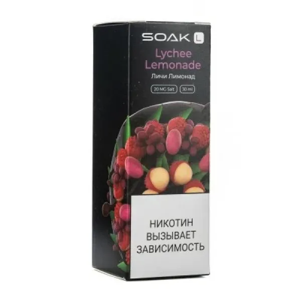 Жидкость SOAK L Lychee Lemonade 30 мл в Самаре