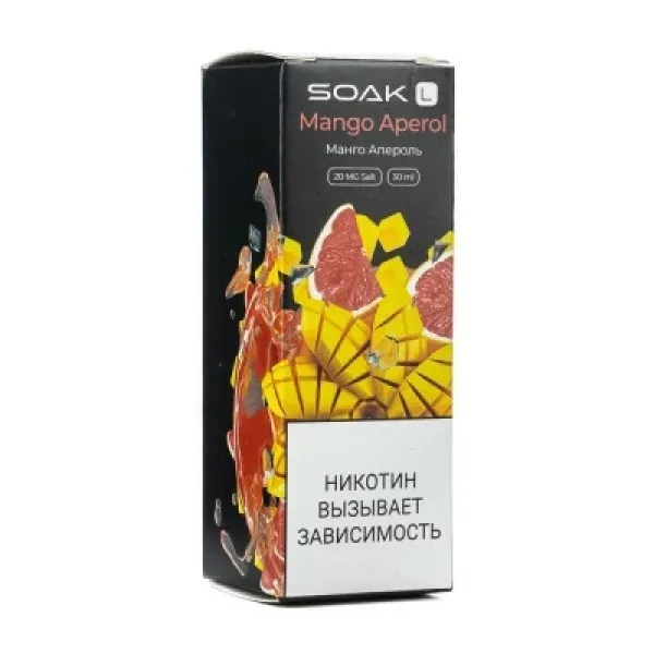 Жидкость SOAK L Mango Aperol 30 мл в Самаре
