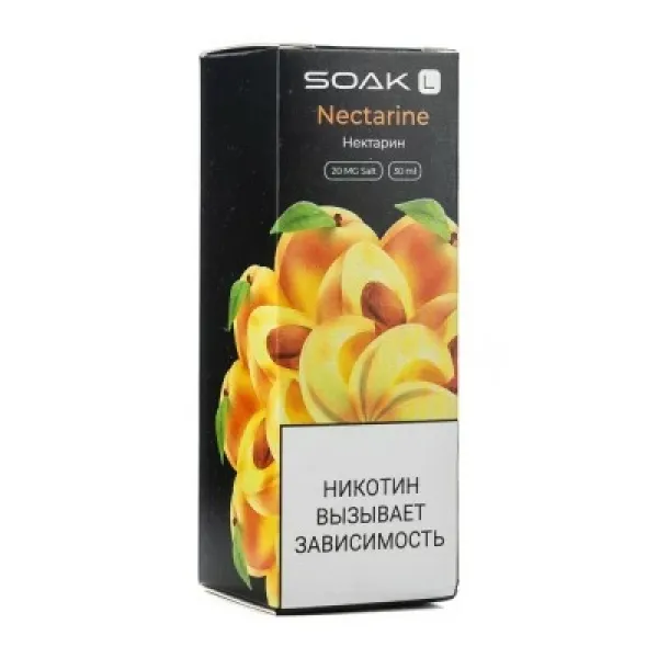 Жидкость SOAK L Nectarine 30 мл в Самаре