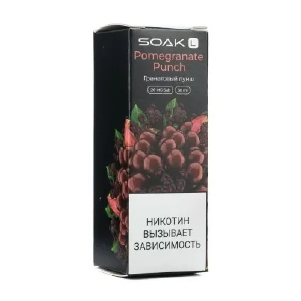 Жидкость SOAK L Pomegranate Punch 30 мл в Самаре