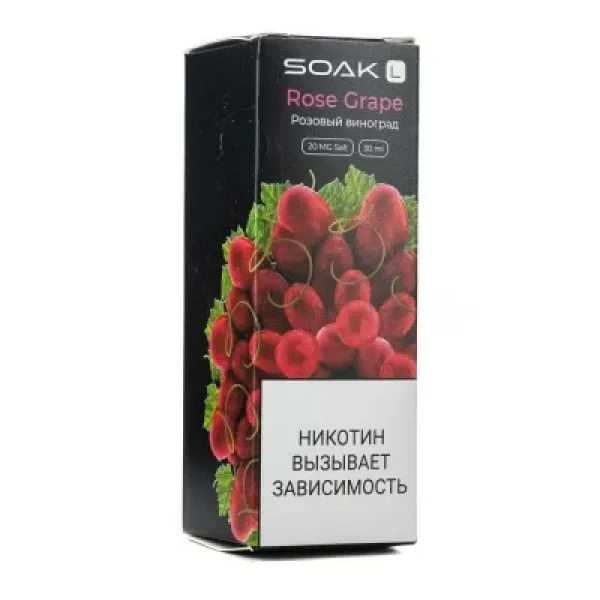 Жидкость SOAK L Rose Grape 30 мл в Самаре