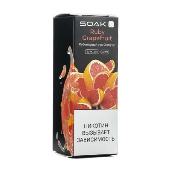 Жидкость SOAK L Ruby Grapefruit 30 мл в Самаре