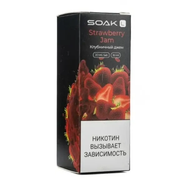 Жидкость SOAK L Strawberry Jam 30 мл в Самаре