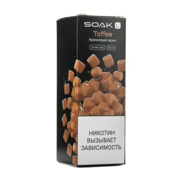 Жидкость SOAK L Toffee 30 мл в Самаре