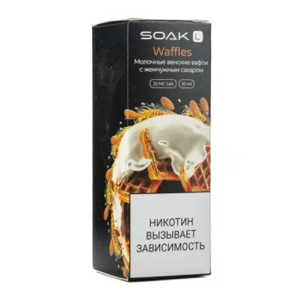 Жидкость SOAK L Waffels 30 мл в Самаре