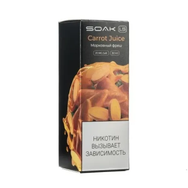 Жидкость SOAK LS Carrot  Juice 30 мл в Самаре