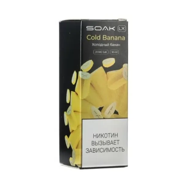 Жидкость SOAK LX Cold Banana 30 мл в Самаре
