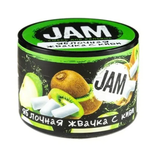 Смесь JAM Яблочная Жвачка с Киви 50 гр в Самаре