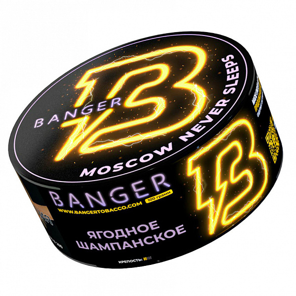Табак Banger Moscow never sleeps (Самара никогда не спит) 100 гр в Самаре