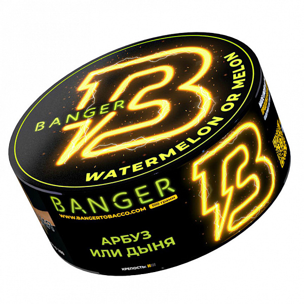 Табак Banger Watermelon or Melon (Арбуз или Дыня) 100 гр в Самаре