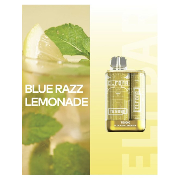 Elfbar TE5000 Blue Razz Lemonade, 5000 тяг в Самаре