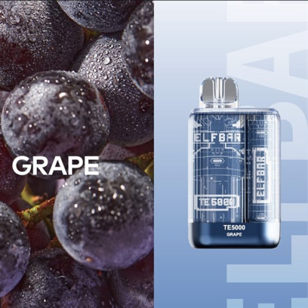 Elfbar TE5000 Grape, 5000 тяг в Самаре