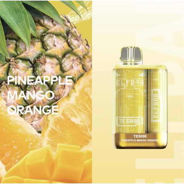 Elfbar TE5000 Pineapple Mango Orange, 5000 тяг в Самаре