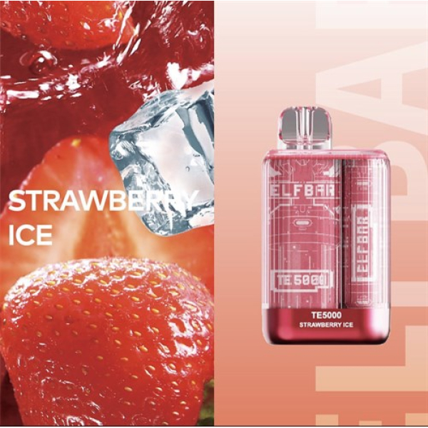 Elfbar TE5000 Strawberry Ice, 5000 тяг в Самаре