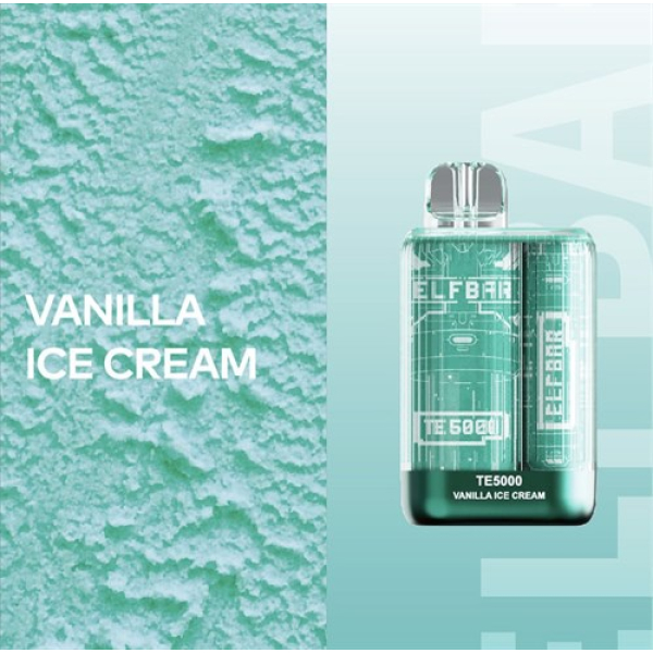 Elfbar TE5000 Vanilla Ice Cream, 5000 тяг в Самаре