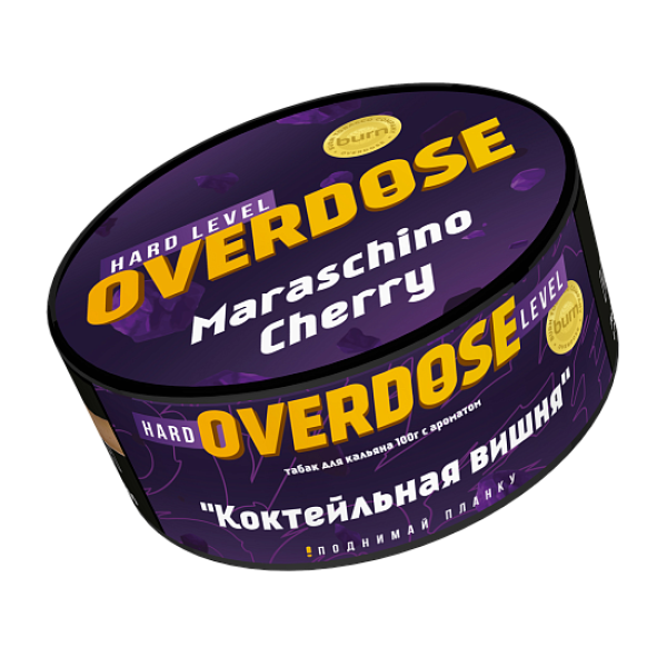 Табак Overdose Maraschino Cherry (Коктейльная вишня) 100 гр в Самаре