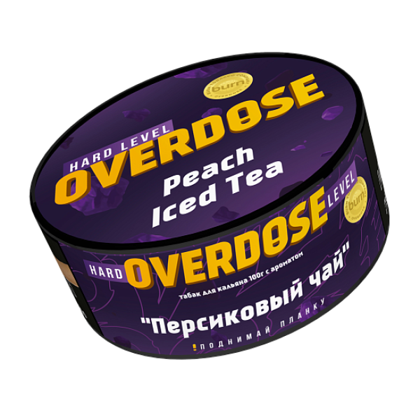 Табак Overdose Peach Iced Tea (Персиковый чай) 100 гр в Самаре