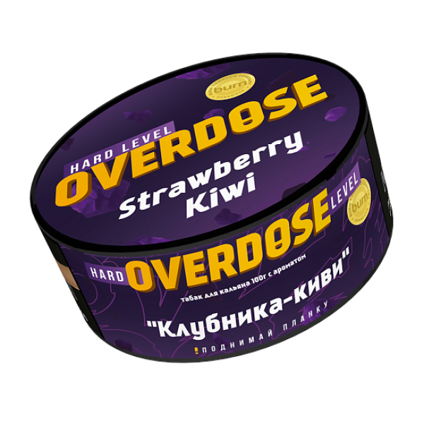 Табак Overdose Strawberry Kiwi (Клубника киви) 100 гр в Самаре
