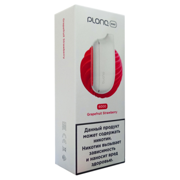 Plonq Max Grapefruit Strawberry 6000 тяг в Самаре