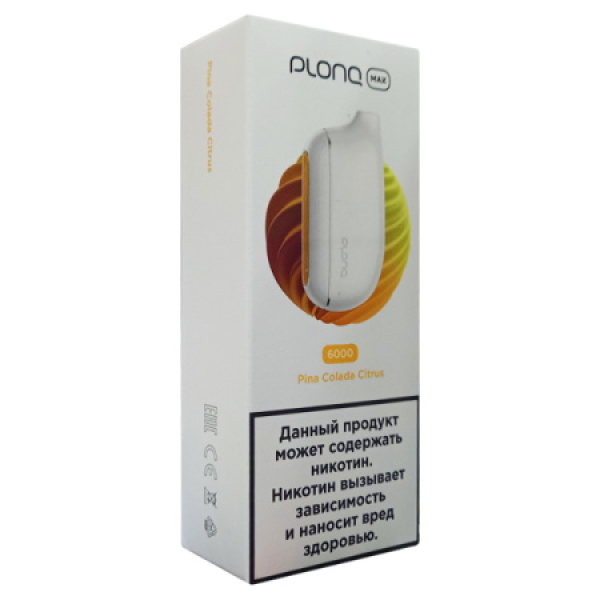 Plonq Max Pina Colada Citrus 6000 тяг в Самаре