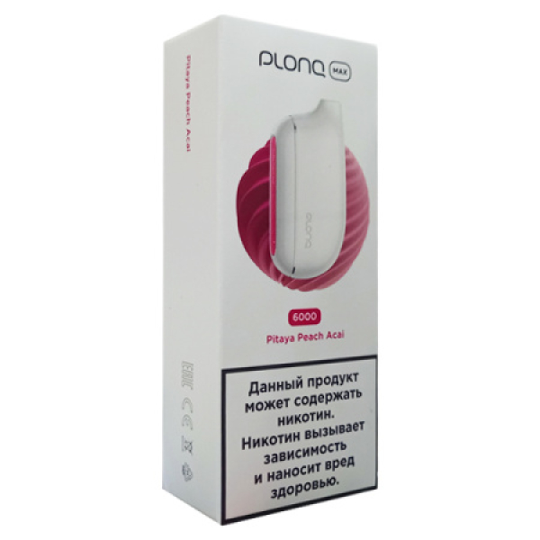 Plonq Max Pitaya Peach Acai 6000 тяг в Самаре