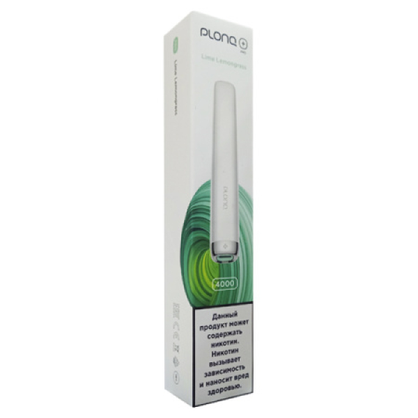 Plonq Plus Pro Lime Lemongrass 4000 тяг в Самаре
