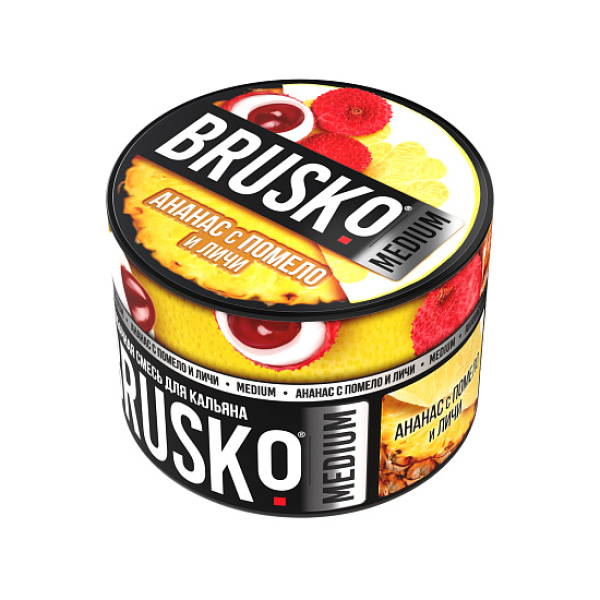 Смесь Brusko Ананас с помело и личи 50 гр в Самаре