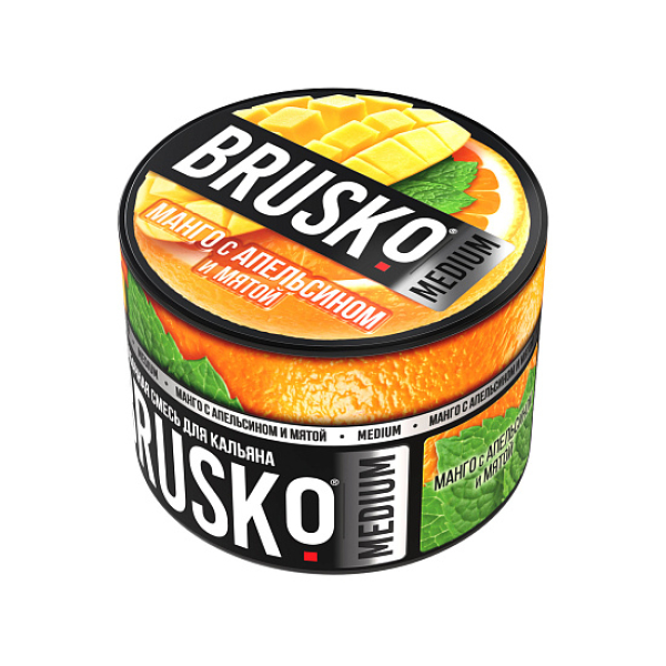 Смесь Brusko Манго с апельсином и мятой 50 гр в Самаре