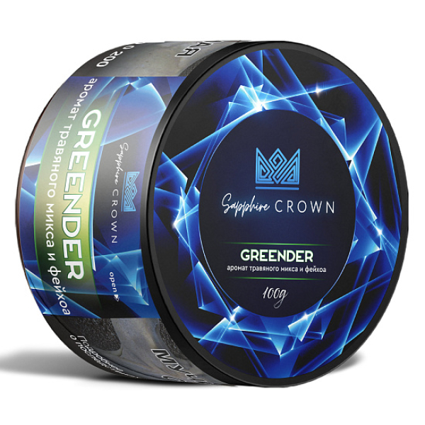 Табак SAPPHIRE CROWN GREENDER  100 грамм в Самаре
