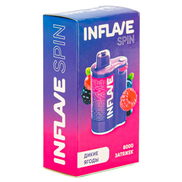 INFLAVE SPIN Дикие ягоды (8000 затяжек) в Самаре