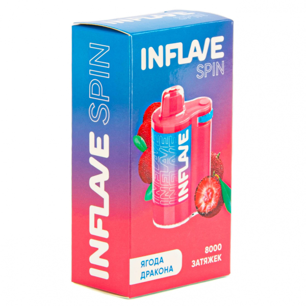 INFLAVE SPIN Ягода Дракона (8000 затяжек) в Самаре