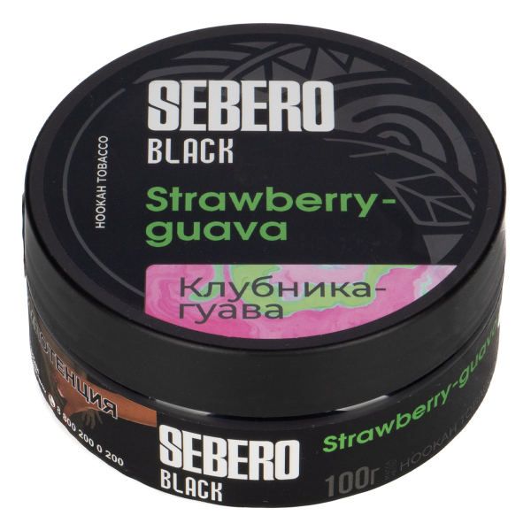 Табак Sebero Black Strawberry Guava  100 грамм в Самаре