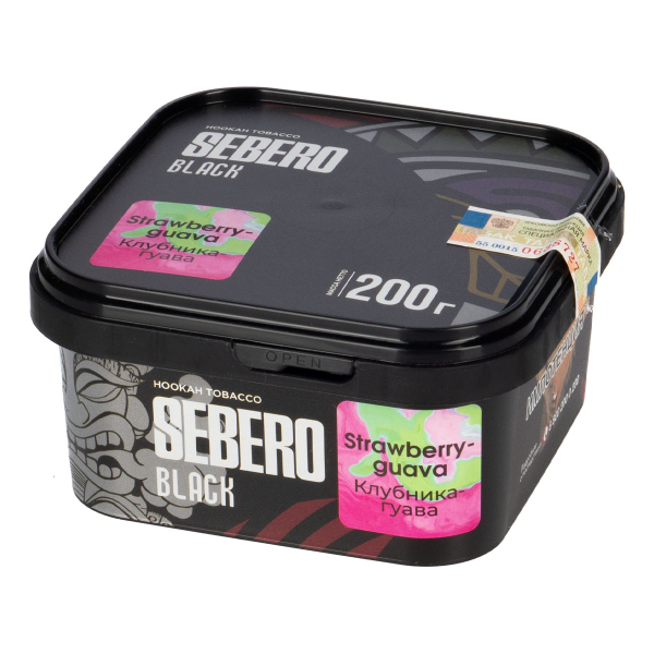 Табак Sebero Black Strawberry Guava  200 грамм в Самаре