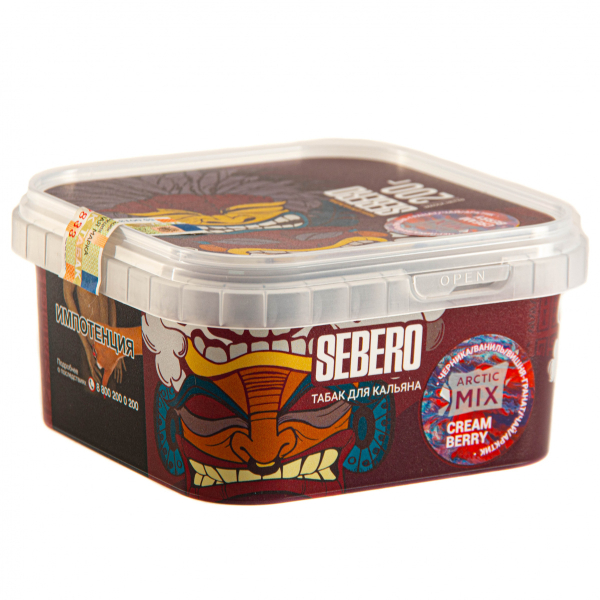 Табак Sebero Arctic Mix Cream berry  200 грамм в Самаре