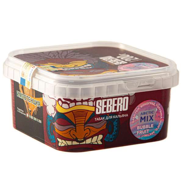 Табак Sebero Arctic Mix Bubble fruit  200 грамм в Самаре