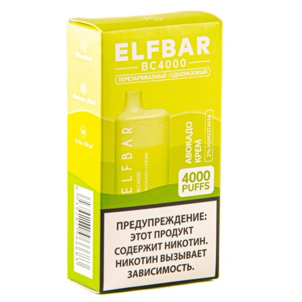 ELF BAR Avocado Cream (4000 затяжек) 20 мг в Самаре