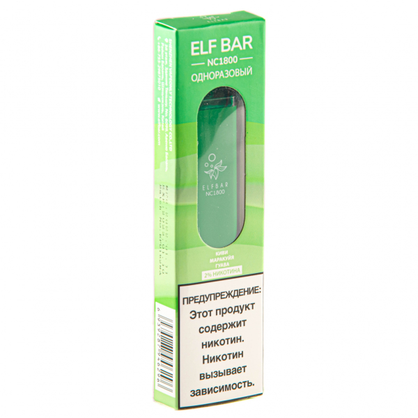 ELF BAR NC Kiwi Passionfruit Guava (1800 затяжек) 20 мг в Самаре