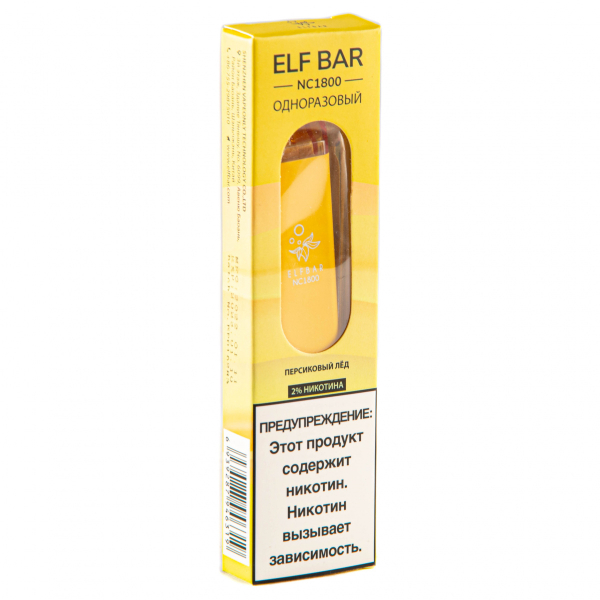 ELF BAR NC Peach Ice (1800 затяжек) 20 мг в Самаре